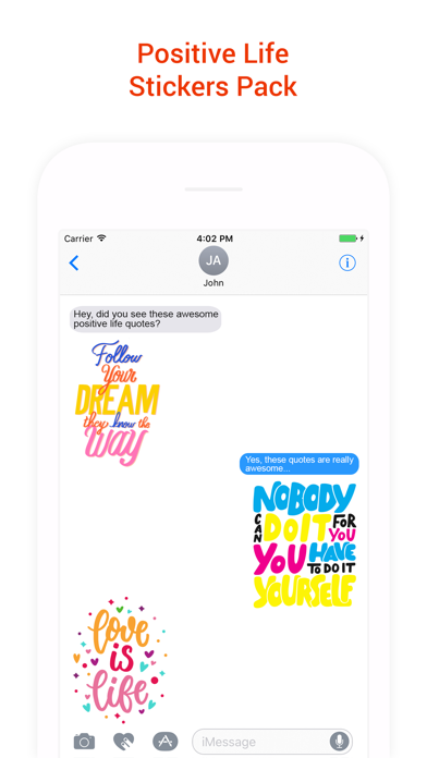 Positive Life Stickers Screenshot