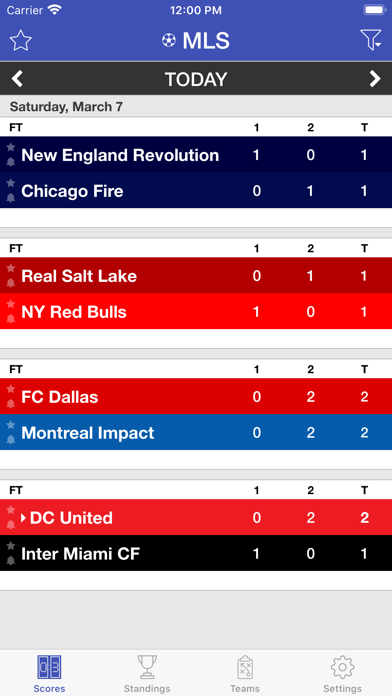 Pro Soccer Live Screenshot