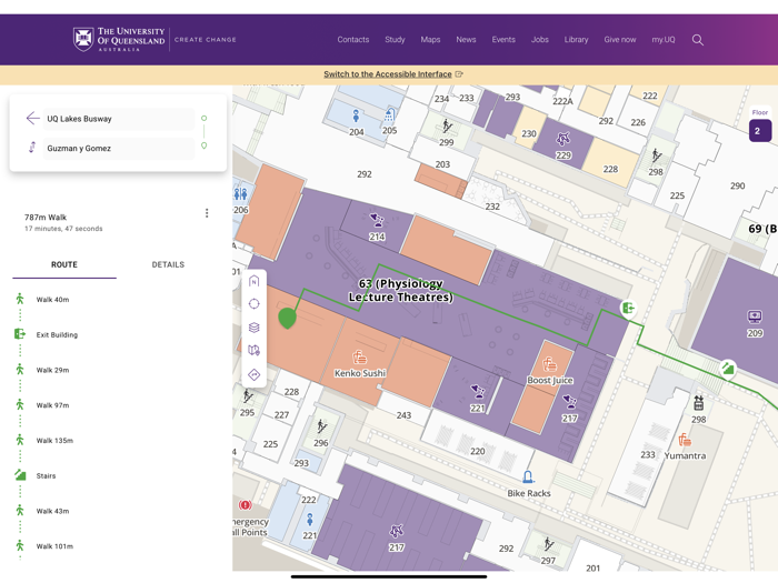 UQ Maps