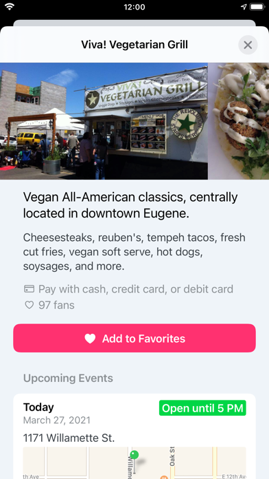 Street Food Eugene Screenshot