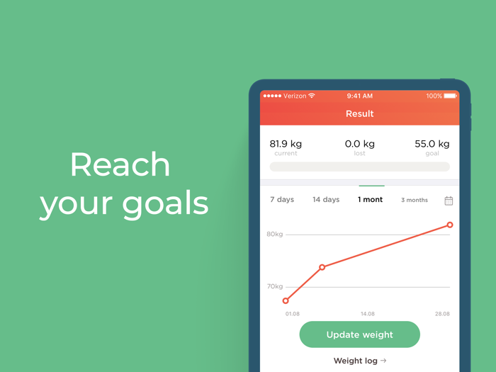 Food traker by Grafit