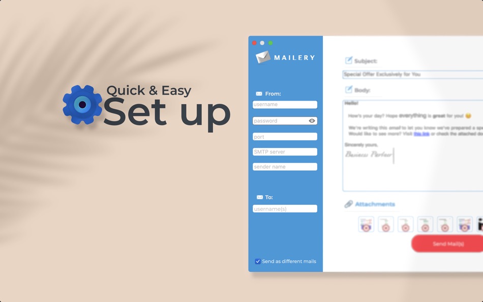 #5. Mailery | Send mails in bulk (macOS) 由: Mahtca Global S.R.L.