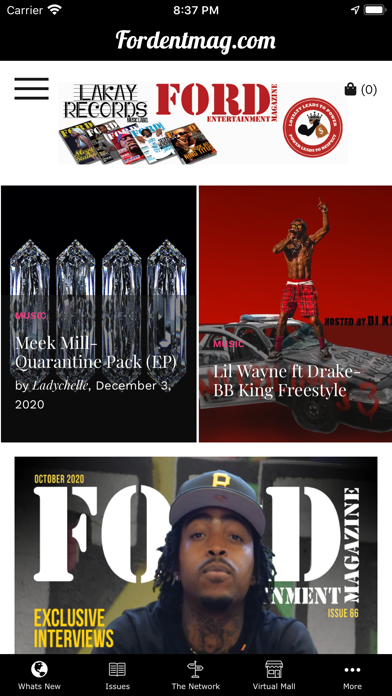 Ford Ent Magazine App Screenshot