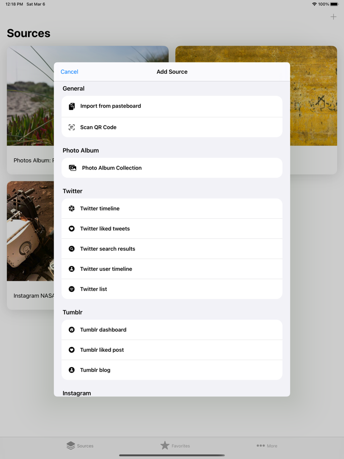 Flow - Media browser
