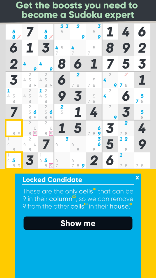 #5. Good Sudoku+ (iOS) 由: Zach Gage