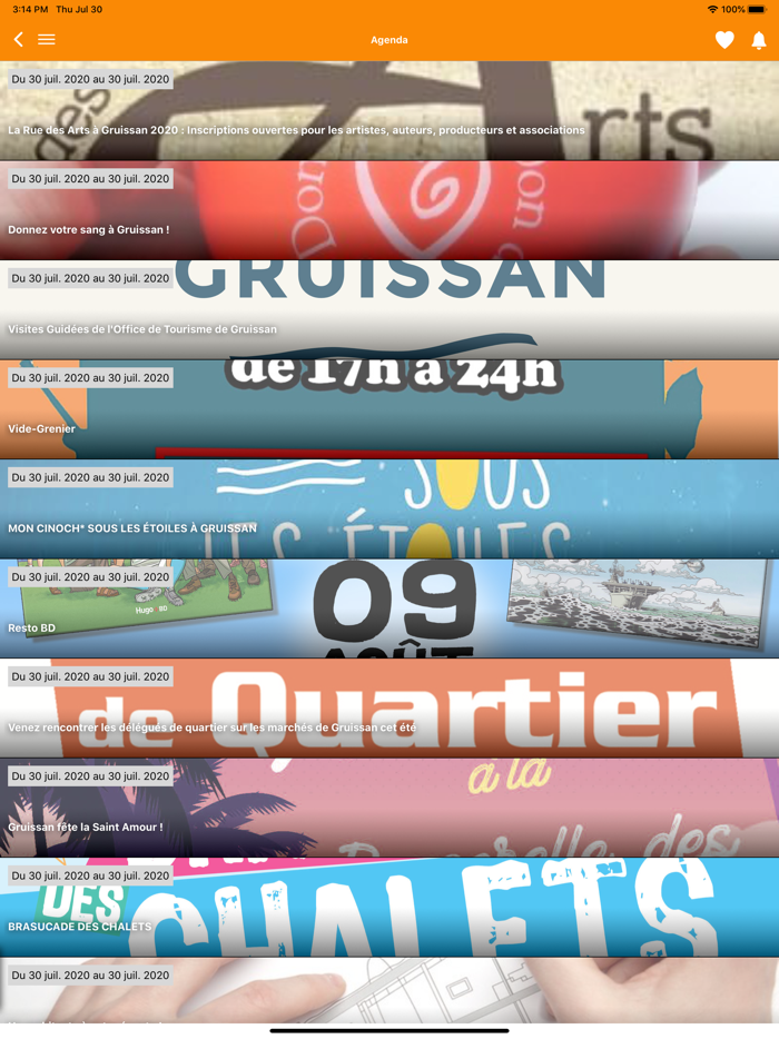 Gruissan Application Mobile