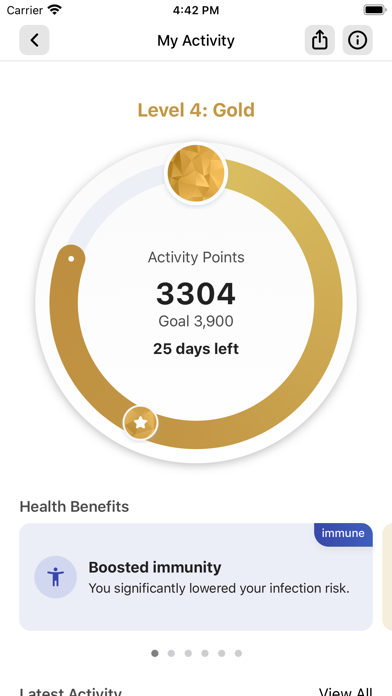Verge Fitness Screenshot