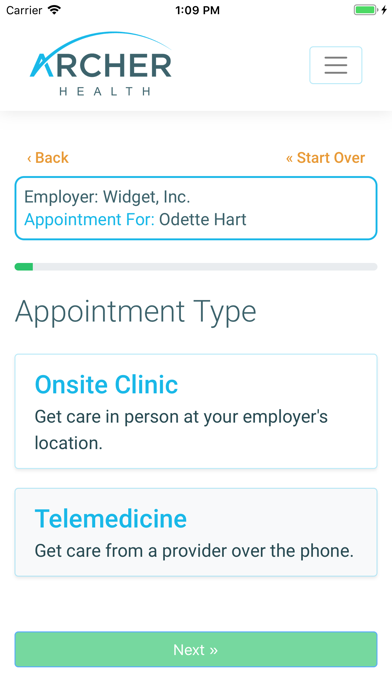 Archer Health Screenshot