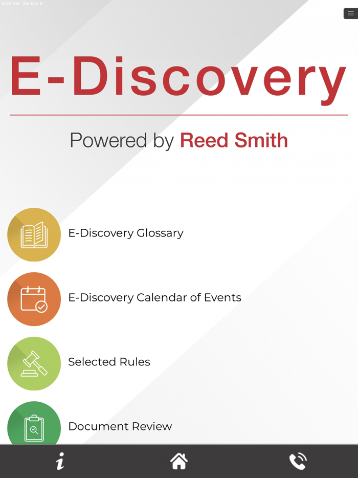 E-Discovery App