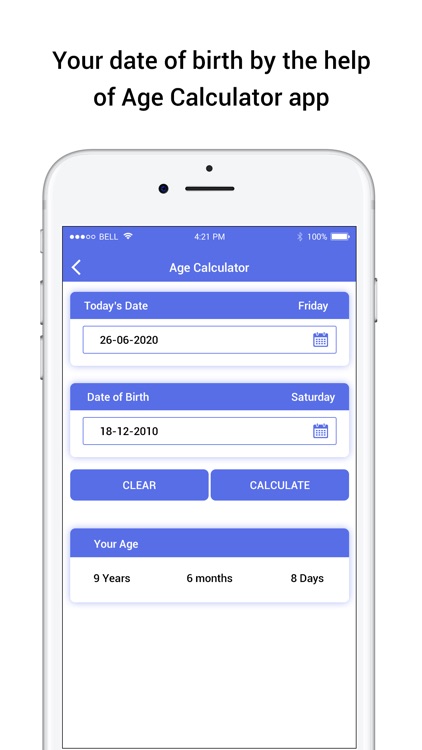 Age Calculator : Get Your Age screenshot-3