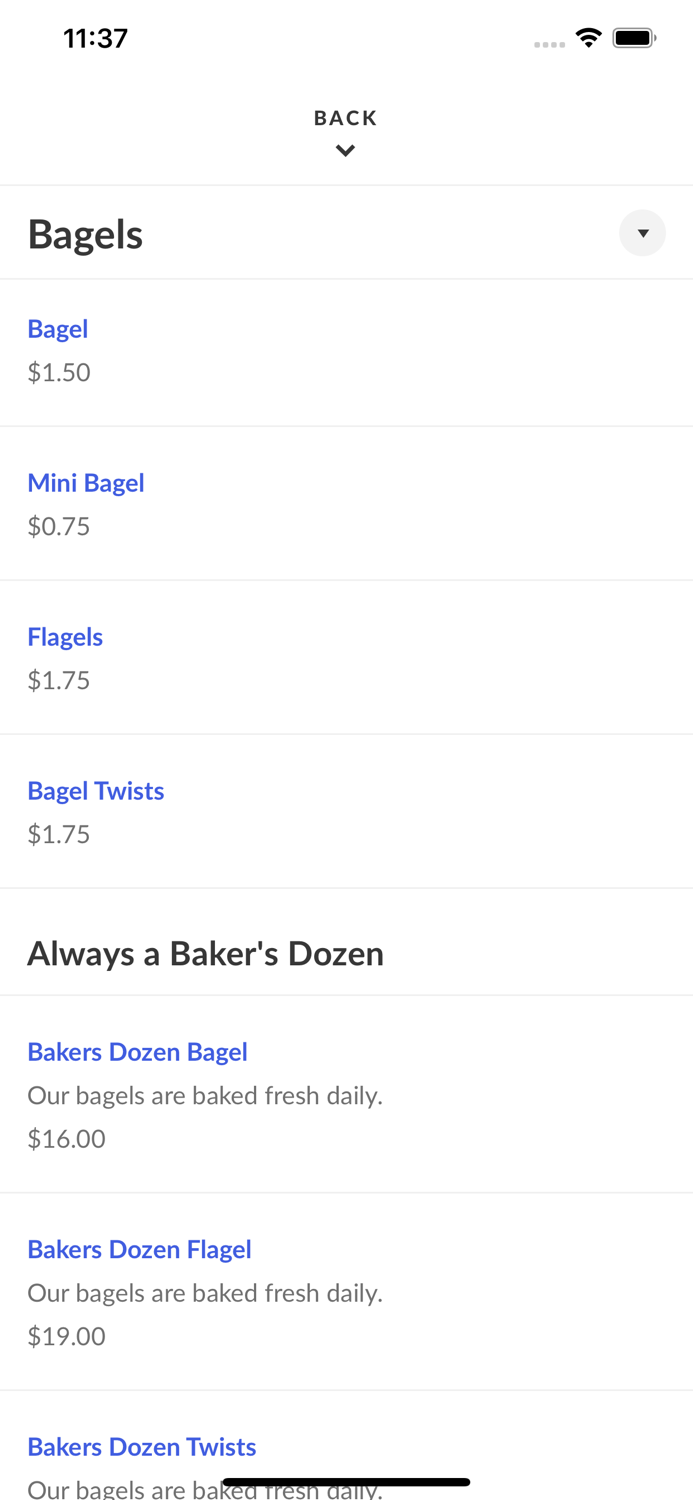The Bagel Shop