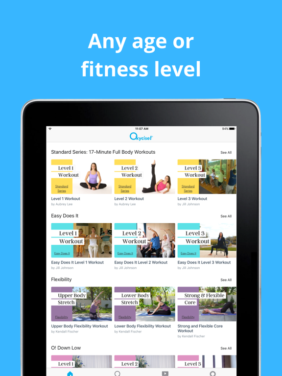 Screenshot #6 pour Oxycise! Zero-Impact Fitness