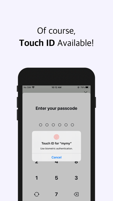 mymy - Secret Photo, Safe Lock Screenshot