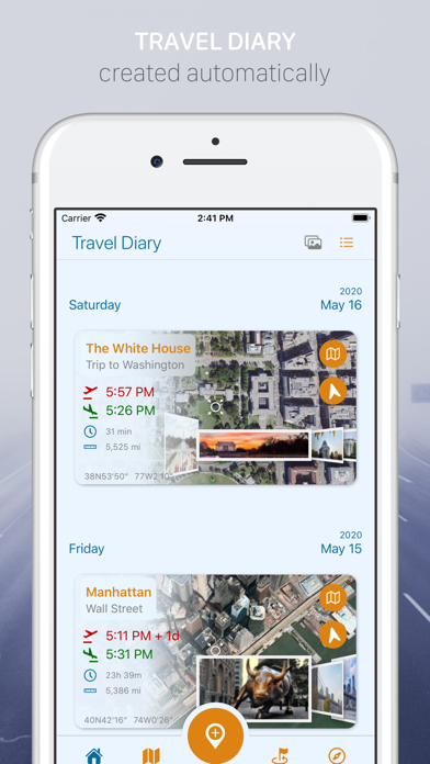 Screenshot #2 pour Travel Diary Tracker Lite