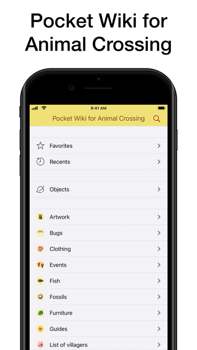 Screenshot #1 pour PW for Animal Crossing
