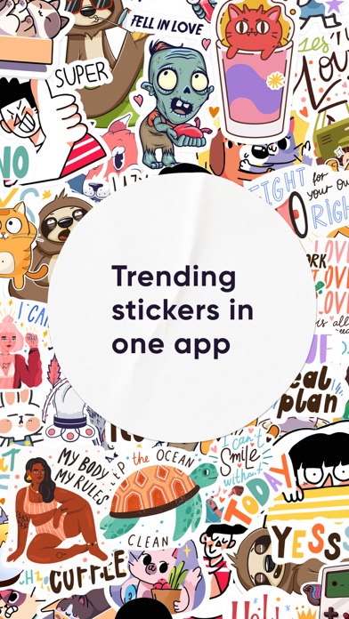 Weekly Stickers: Funny packsのおすすめ画像1