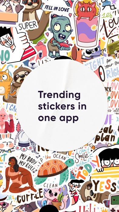 Weekly Stickers: Funny packs Screenshot