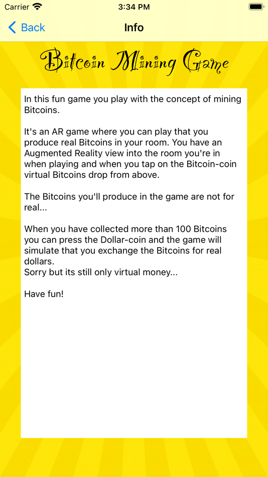 #6. Bitcoin Mining Game (iOS) Podle: Bo Kalvslund