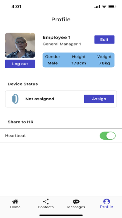 IAMSafe Wellness Screenshot