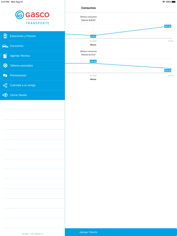 Screenshot #4 pour Gasco Transporte