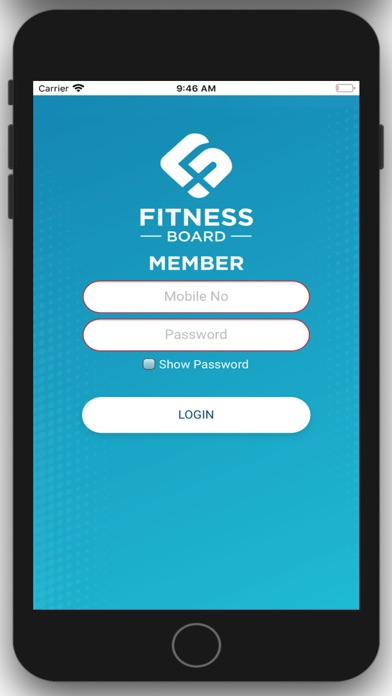 Fitness Board - Member Screenshot