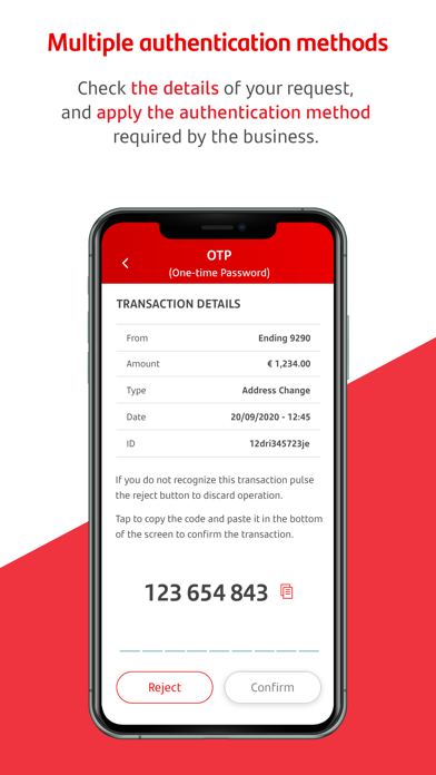 Santander iD Screenshot