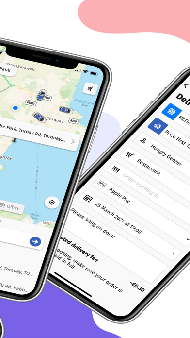Price First Taxis. Screenshot