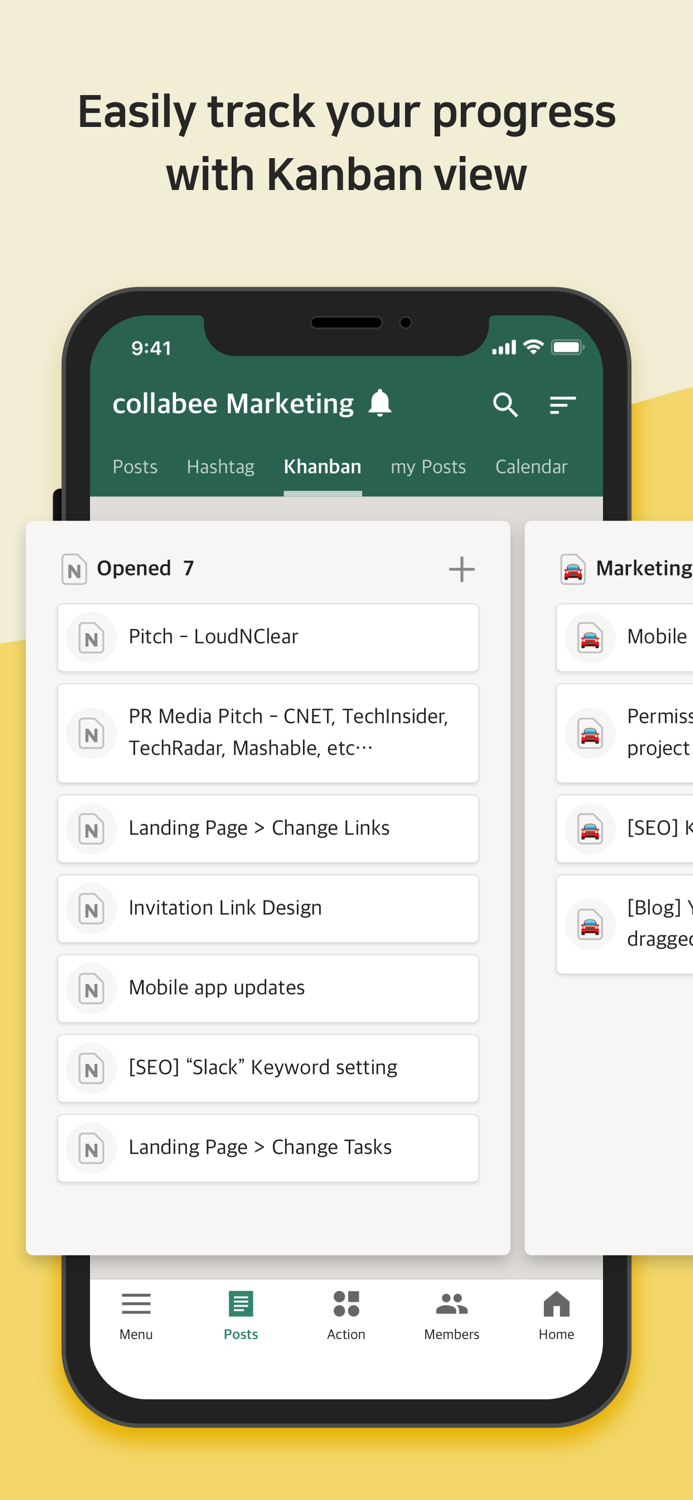 Collabee - Done in one page.