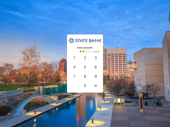 State Bank IN Mobile iPad screenshot 2 - Finance app