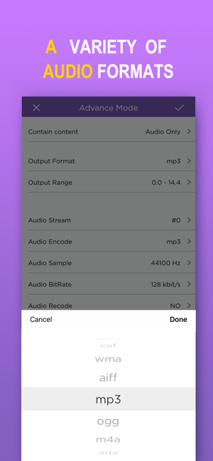 ‎MP3 Converter-Extracteur audio Capture d'écran