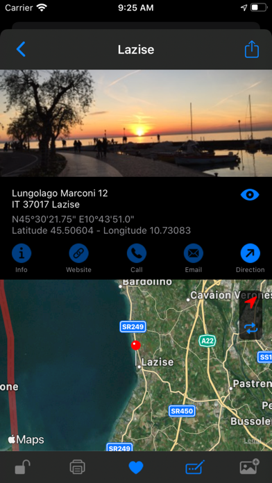 Locations MAP Screenshot