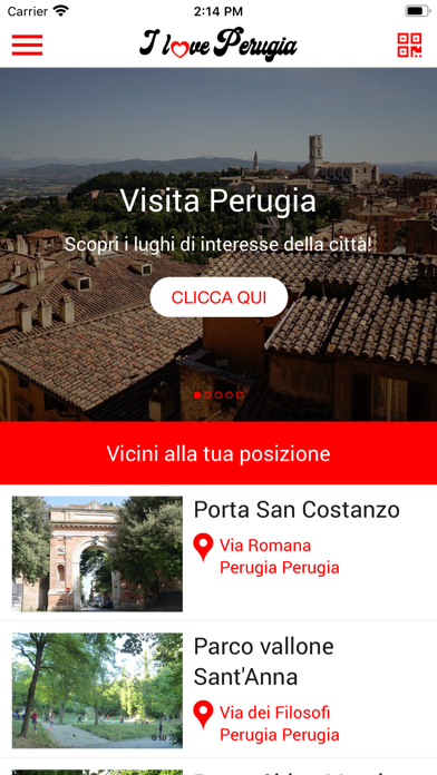 iLovePerugia Screenshot