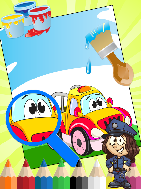 Screenshot #6 pour Cars Coloring Pages & Race
