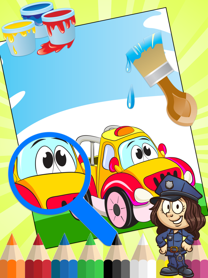 Cars Coloring Pages and Race