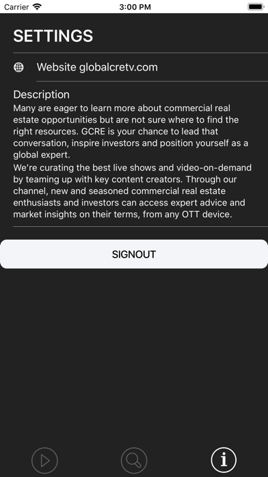 Global CRE TV Screenshot