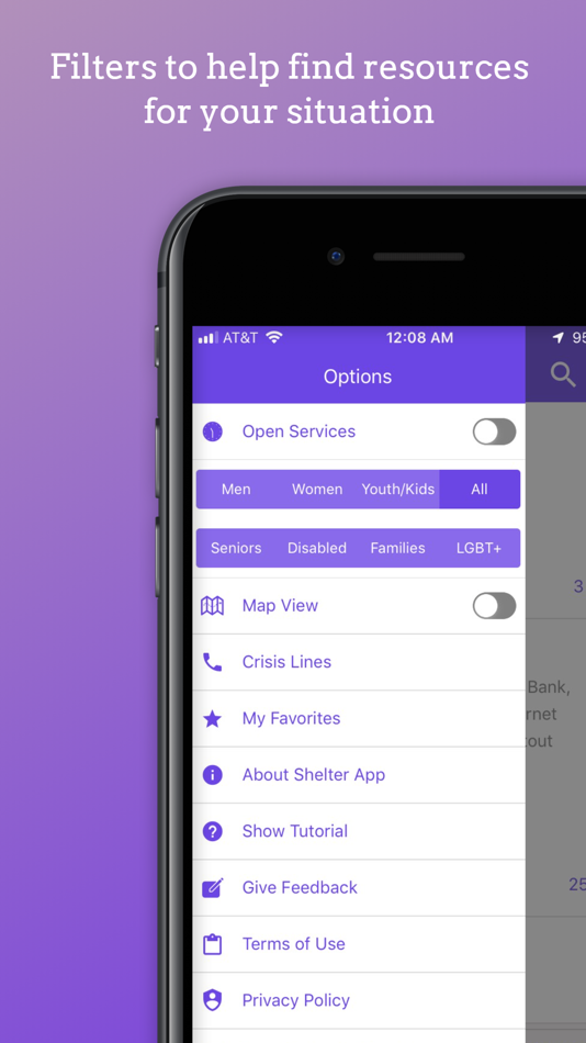 #7. Homeless Resources-Shelter App (iOS) By: Shelter App, Inc.