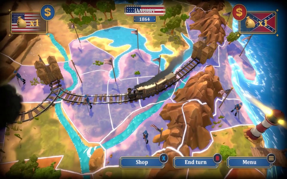 #6. The Bluecoats North & South (macOS) โดย: Microids