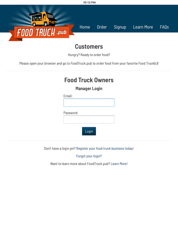 Screenshot #4 pour Food Truck Pub