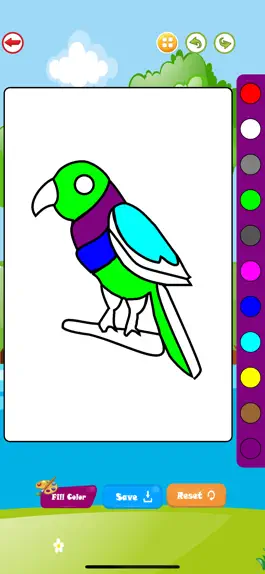 Game screenshot Filling The Color apk