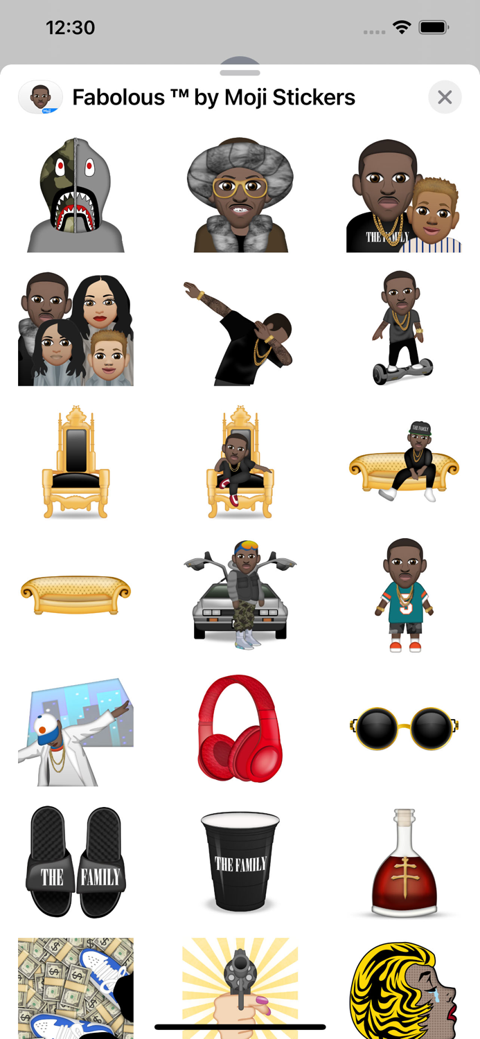 Fabolous ™ by Moji Stickers