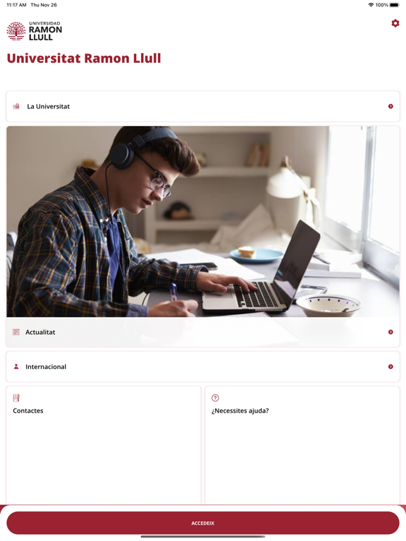 Screenshot #4 pour AppURL Universitat Ramon Llull