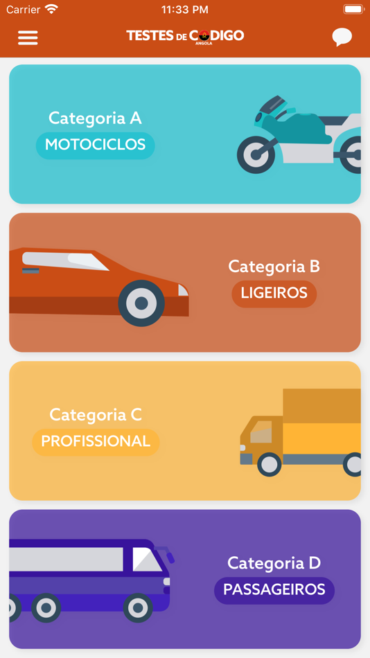 #1. Testes De Código Angolano (iOS) 由: Tiago Carvalho