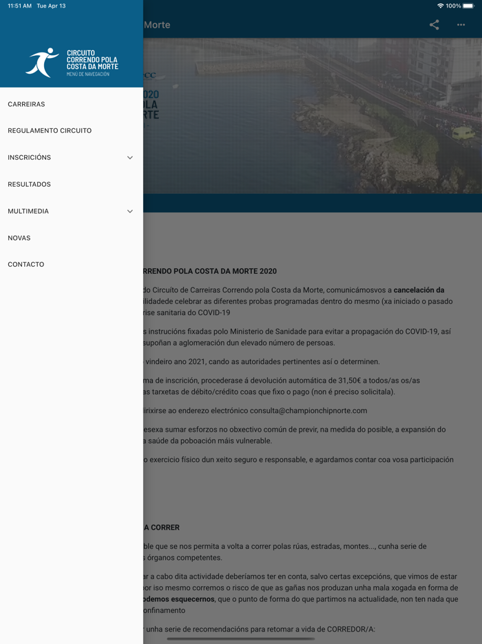 Correndo pola Costa da Morte