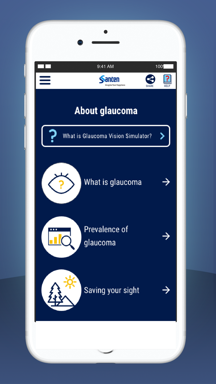 Glaucoma Vision Simulation