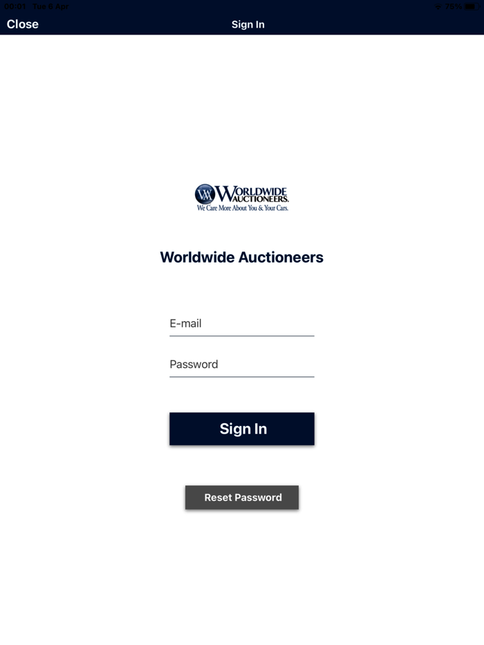 Worldwide Auctioneers Live