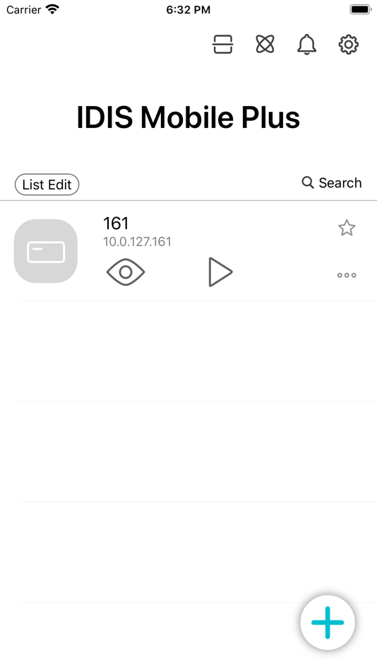 #1. IDIS Mobile Plus (iOS) 由: IDIS Co., Ltd.