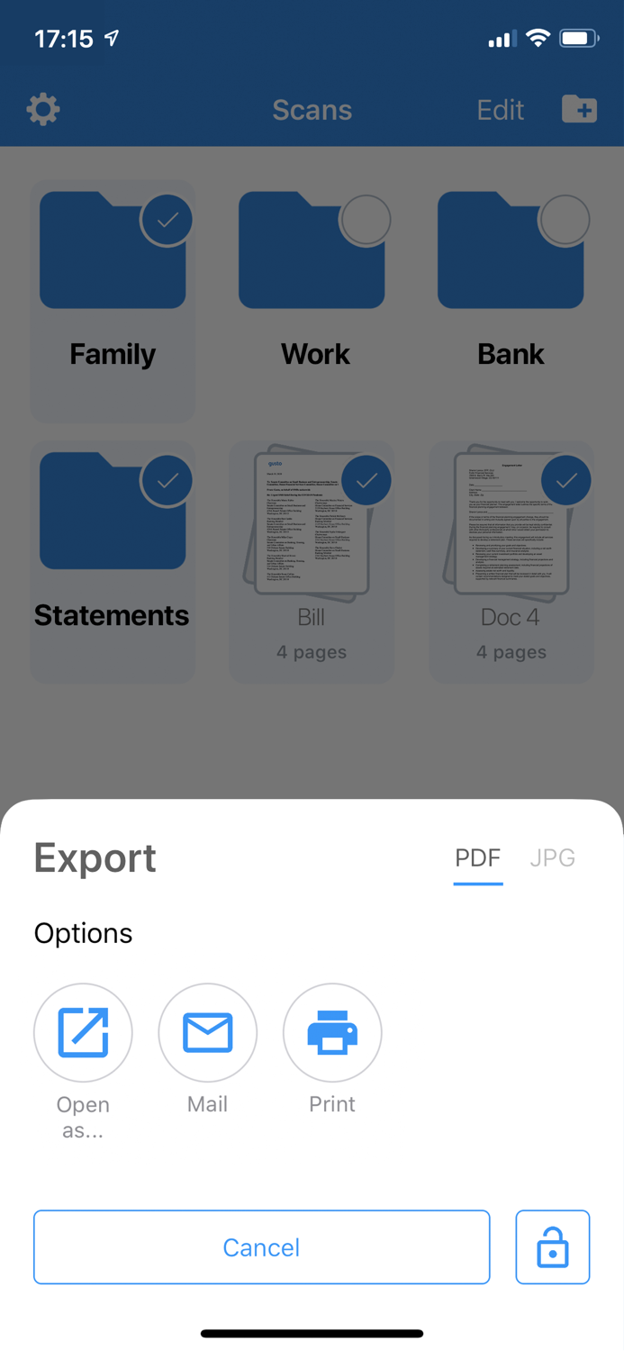 Scanner Scan Documents·
