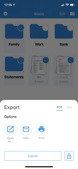 Scanner: Scan Documents·: Screenshot 2 von 5