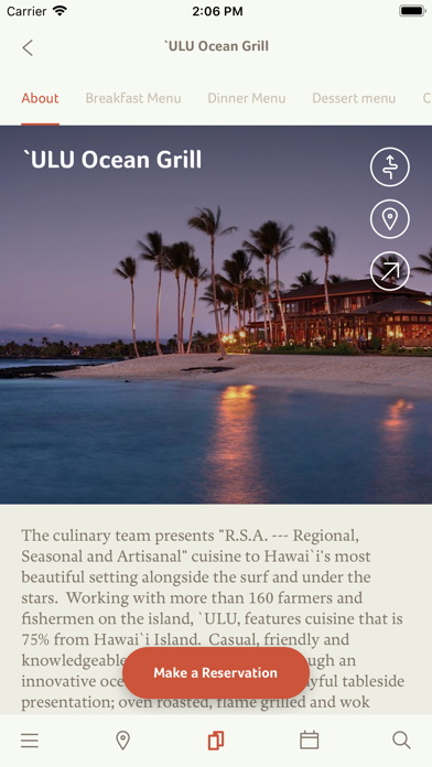 Hualalai Resort Guide Screenshot