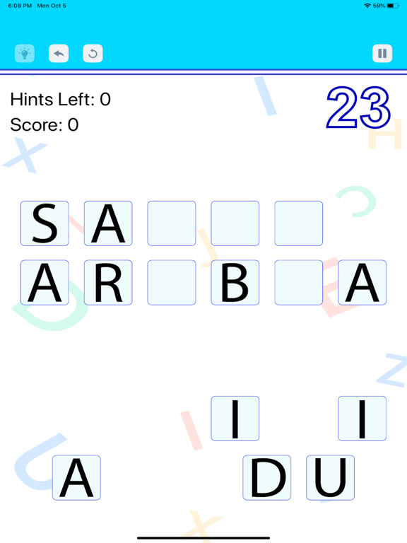 Screenshot #5 pour Jumble Word Games